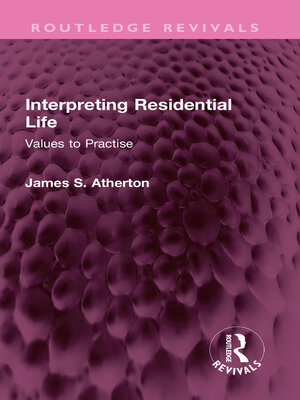 cover image of Interpreting Residential Life